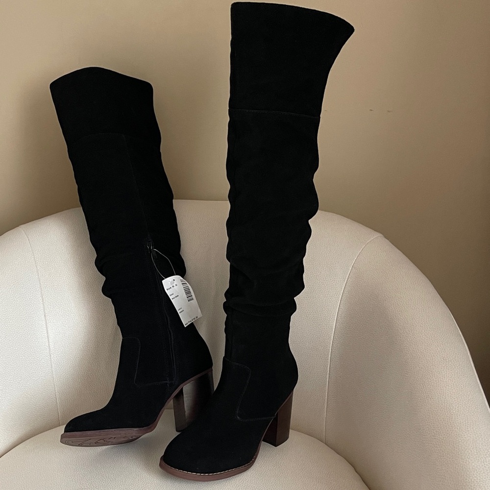 NEW Crown Vintage Women’s Gio Over-The-Knee Boots Sz 6.5 - Picture 3 of 16